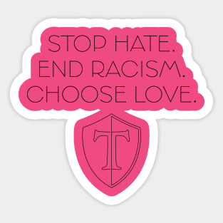 Webster Thomas HS 22-23 Choose Love (black) Sticker